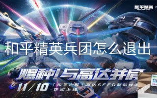 和平精英兵团怎么退出