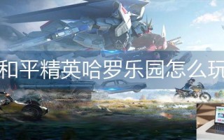 和平精英哈罗乐园怎么玩