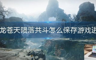 卧龙苍天陨落共斗怎么保存游戏进度