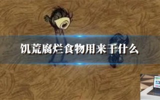 饥荒腐烂食物用来干什么