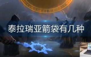 泰拉瑞亚箭袋有几种