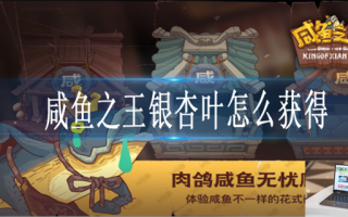 咸鱼之王银杏叶如何获得