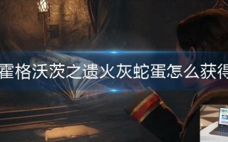 霍格沃茨之遗火灰蛇蛋怎么获得