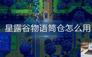 星露谷物语筒仓怎么用