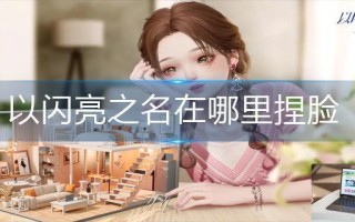 以闪亮之名在哪里捏脸