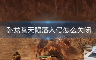卧龙苍天陨落入侵怎么关闭
