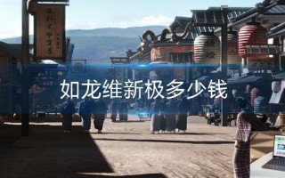 如龙维新极多少钱
