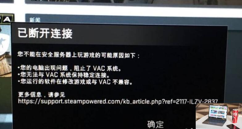 csgo打到一半vac验证错误怎么解决-第2张图片-零力游戏日记